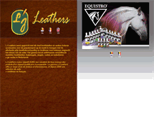 Tablet Screenshot of lj-leathers.be